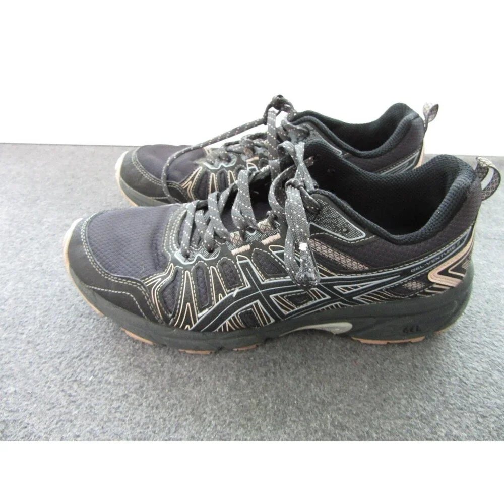 Asics GEL-Venture 7 Trail Women’s Size 8 Running Shoes Graphite Gray 1012A983